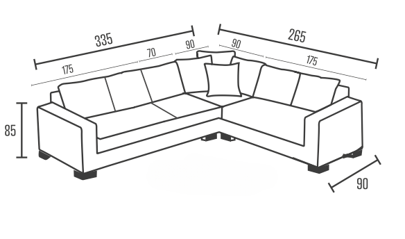 Pella Ecksofa