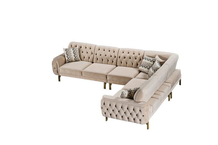 Lexus Gestepptes Ecksofa