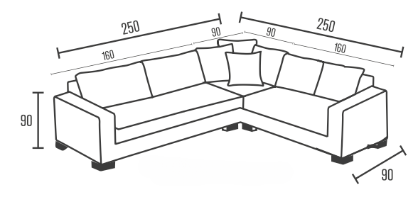 Lexus Geteiltes Eckset