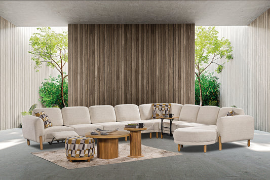 Akua Ecksofa Set Couchtisch