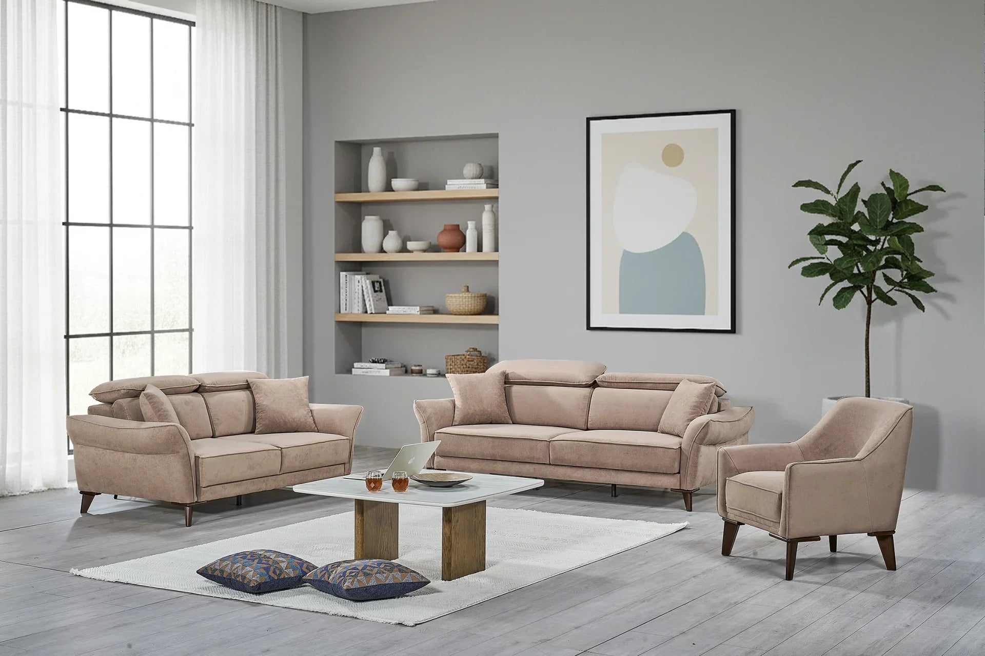 Kristal Sofa-Set