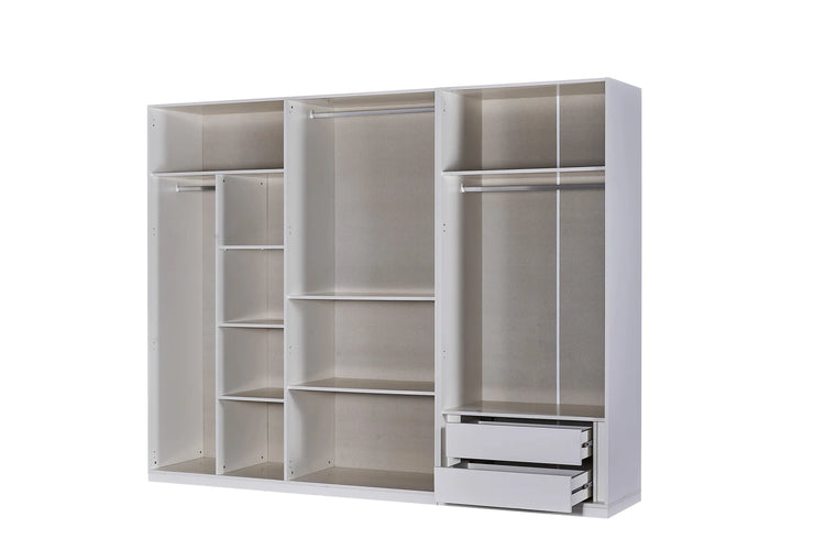 ATHENA 2-türiger Schrank (Glastür)
