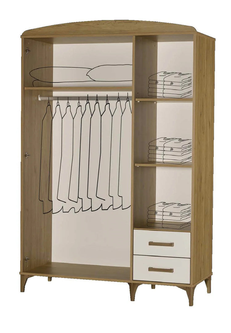 KARMEN 3-türiger Kleiderschrank