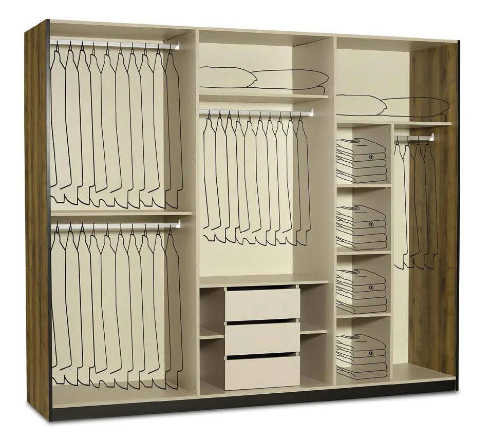 KAPLAN Schlafzimmer Komplettset