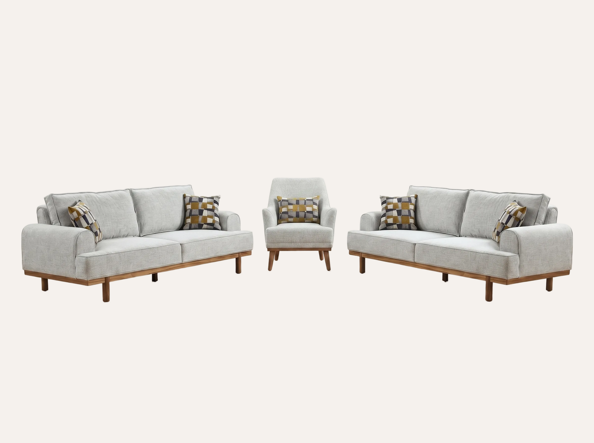 Aqua Sofa Set