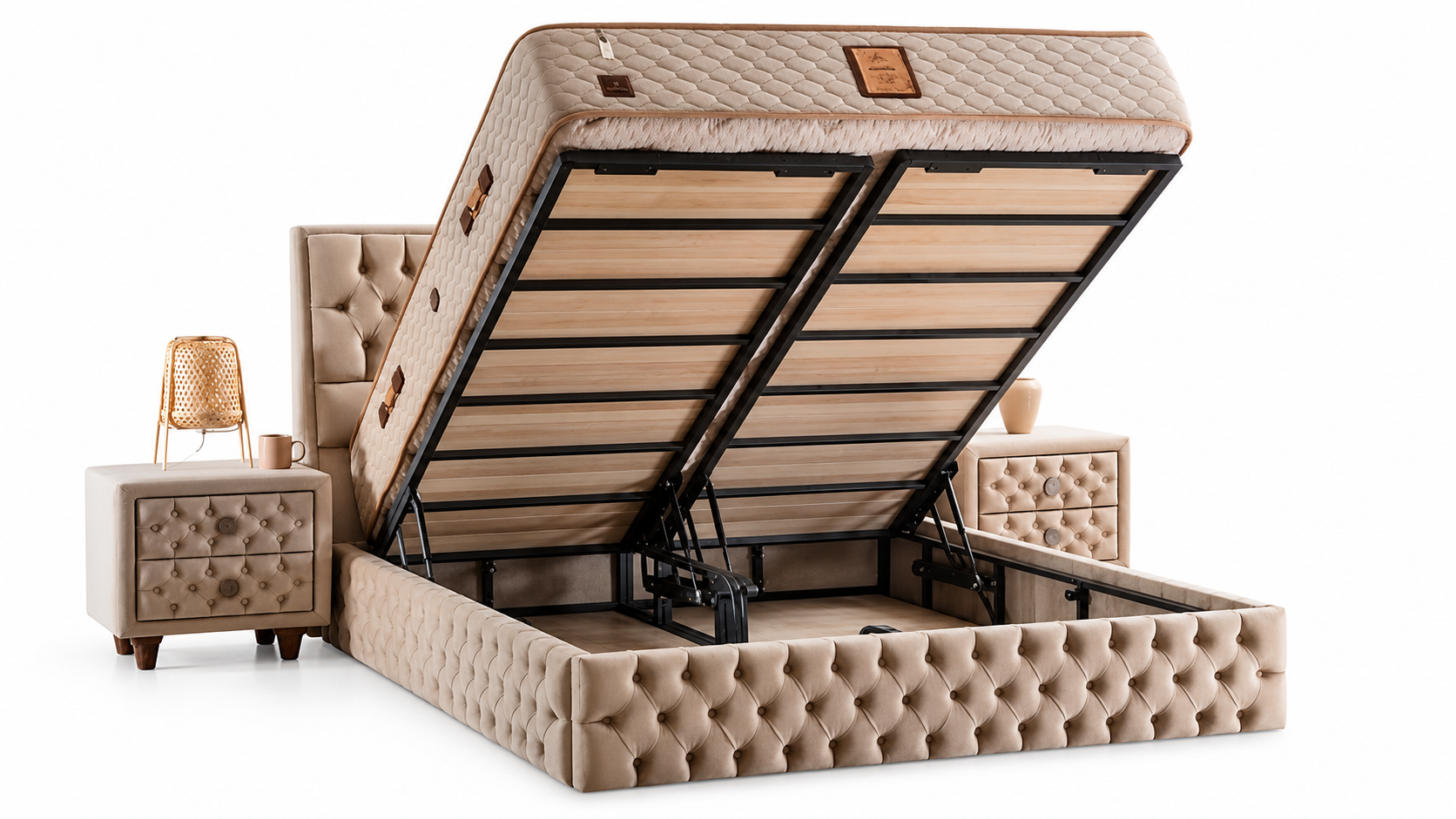 Basetta Bett-Set mit Matratze
