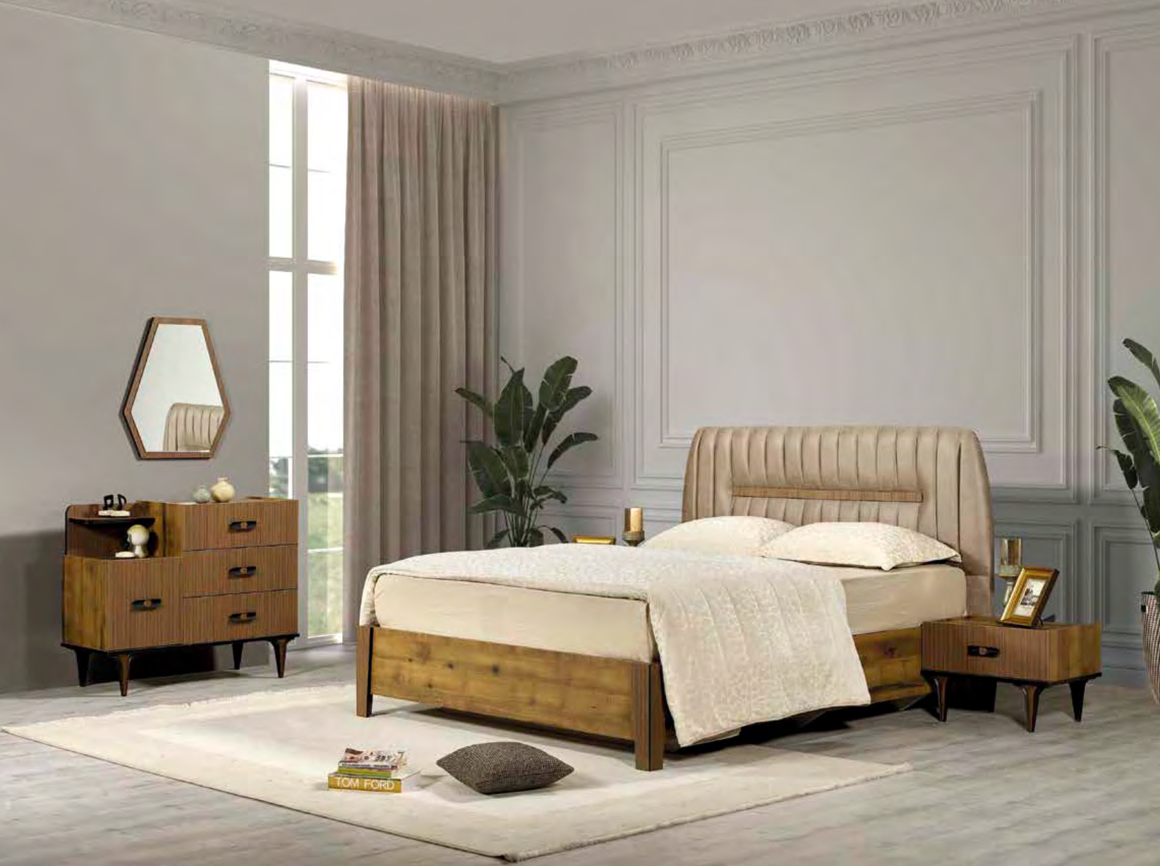 Kaplan Schlafzimmer-Set