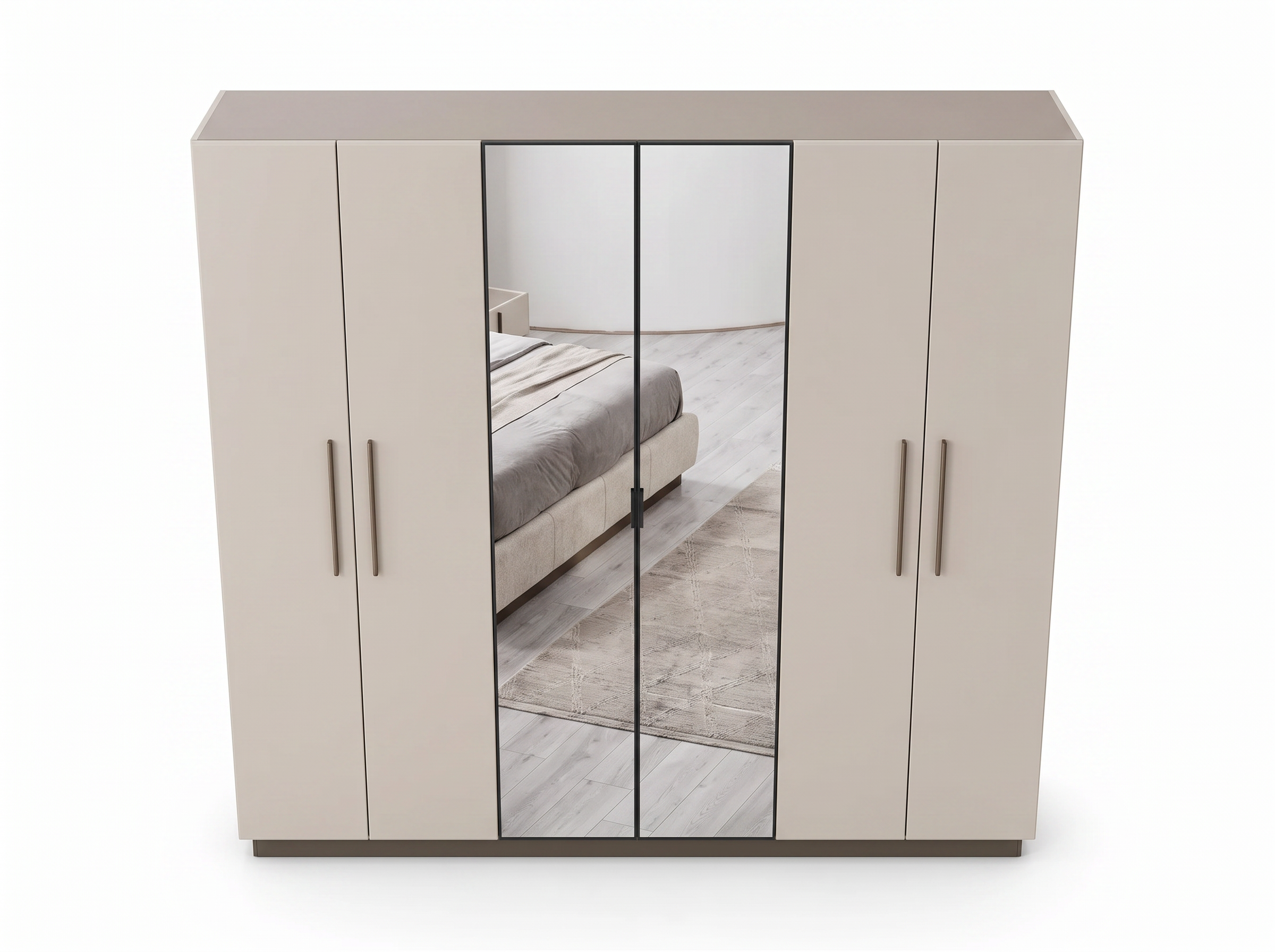 Siena 6-türiger Kleiderschrank