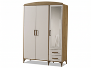 Karmen 3-türiger Kleiderschrank