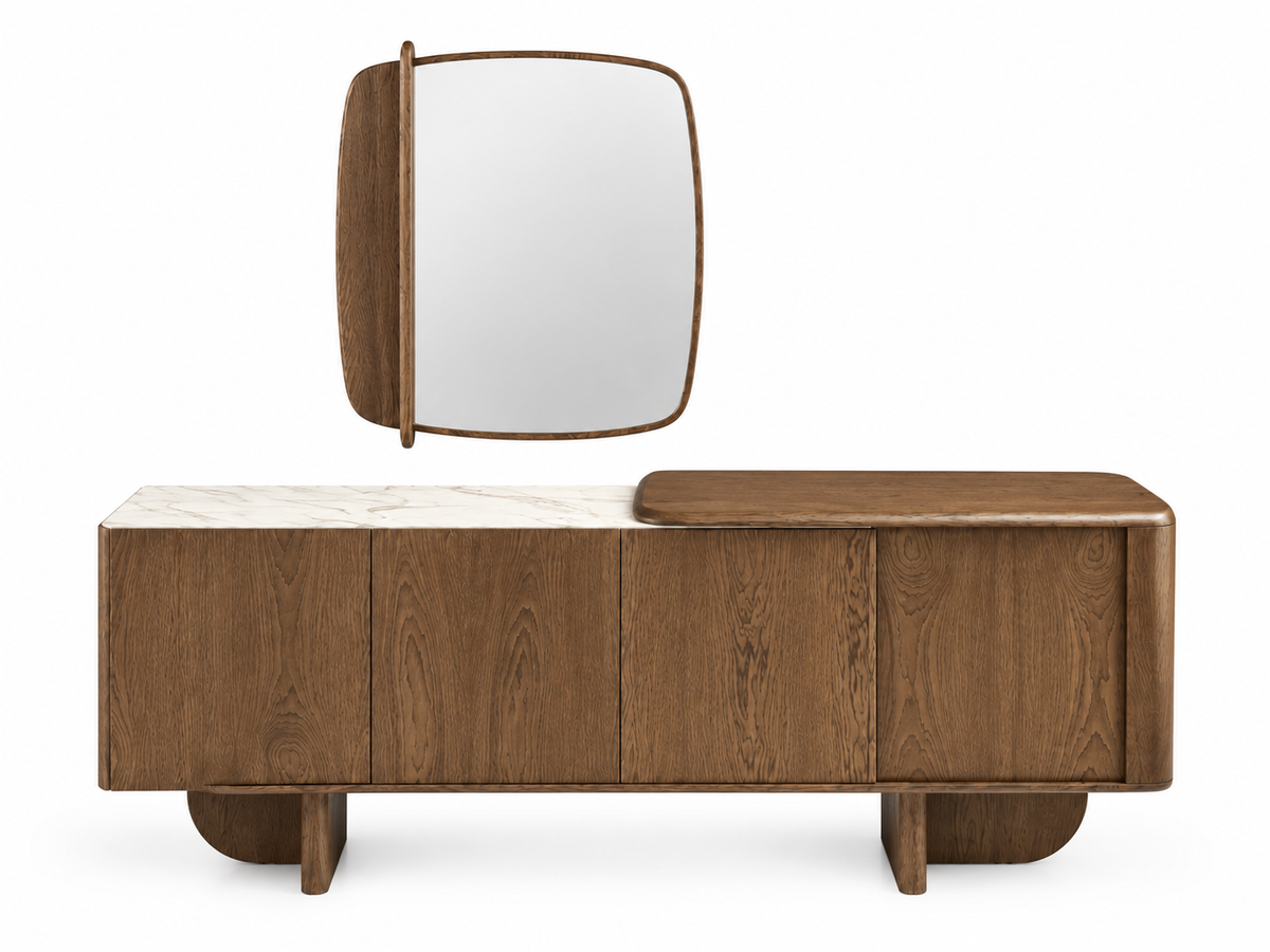 Console en marbre LION