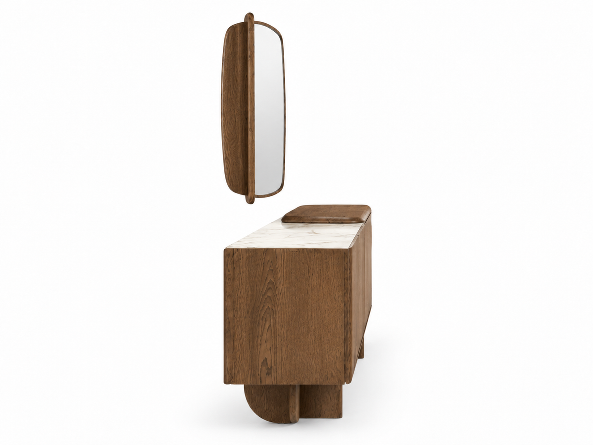 Console en marbre LION
