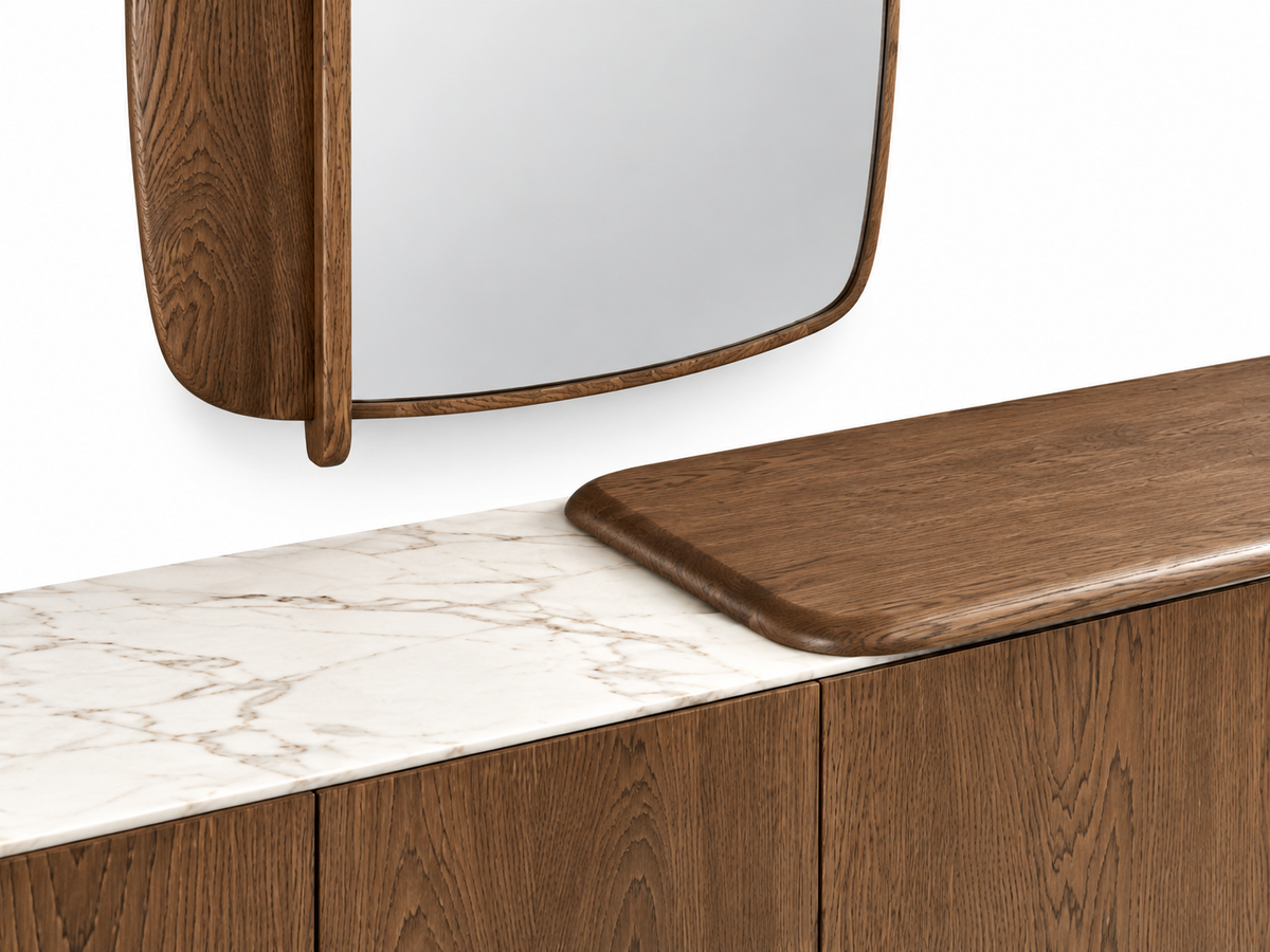 Console en marbre LION