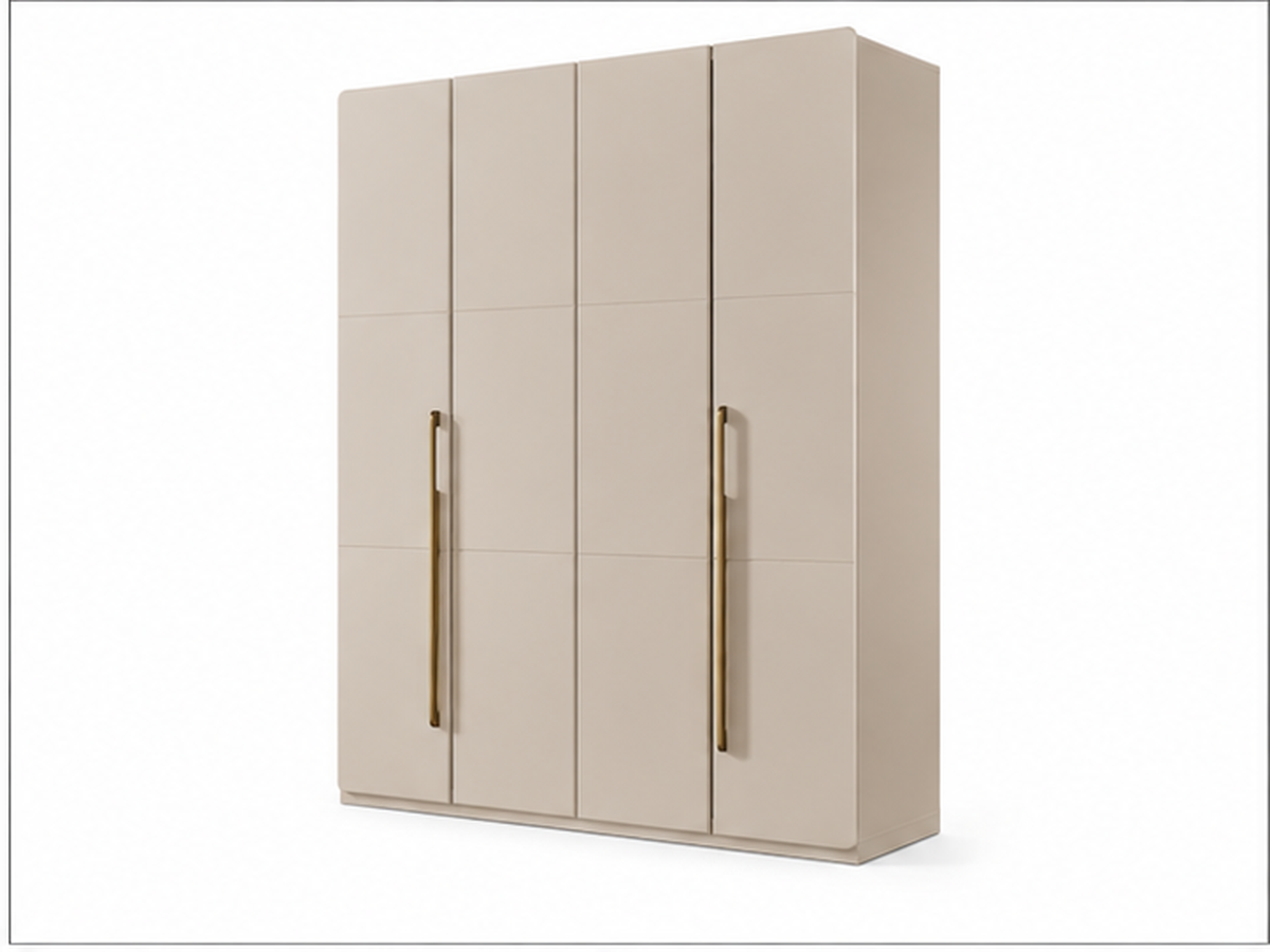 Lucas 4-türiger Kleiderschrank