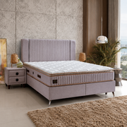 Lucca ohne Stauraum Bett-Set mit Matratze