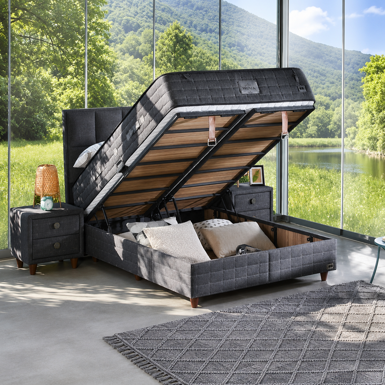Nova Bett-Set mit Matratze