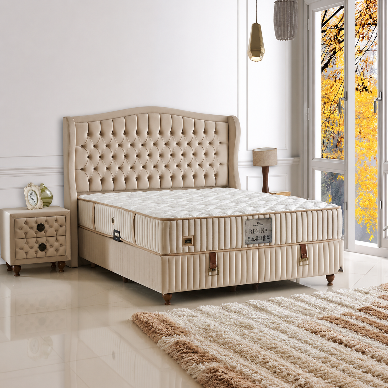 Regina Bett-Set mit Matratze