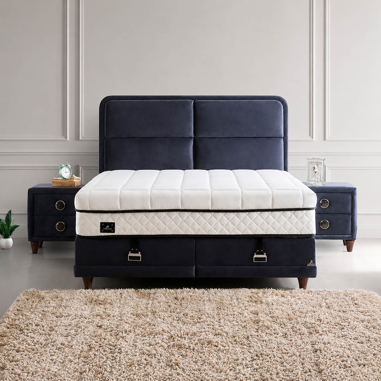 Torino Bett-Set mit Matratze