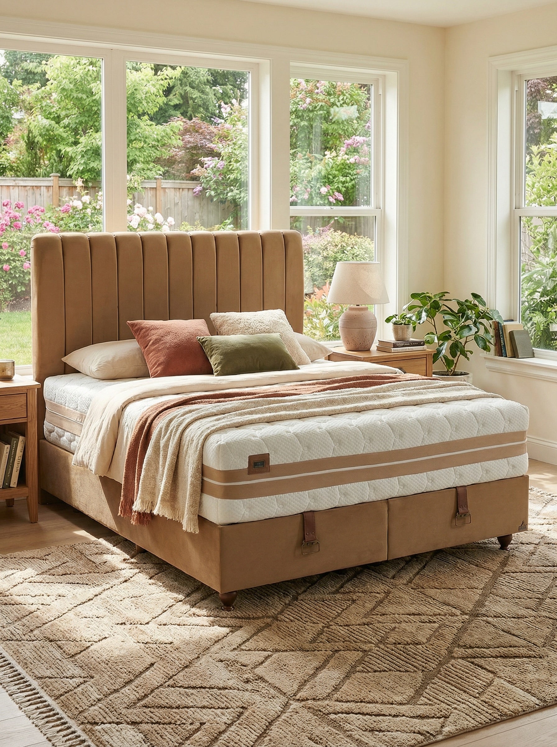 Visco Plus Bett-Set mit Matratze