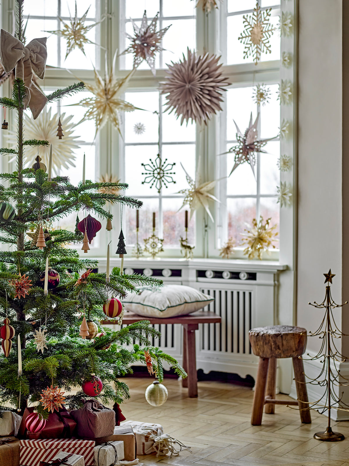 Jivani Weihnachtsanhänger – Natur, Schima-Holz