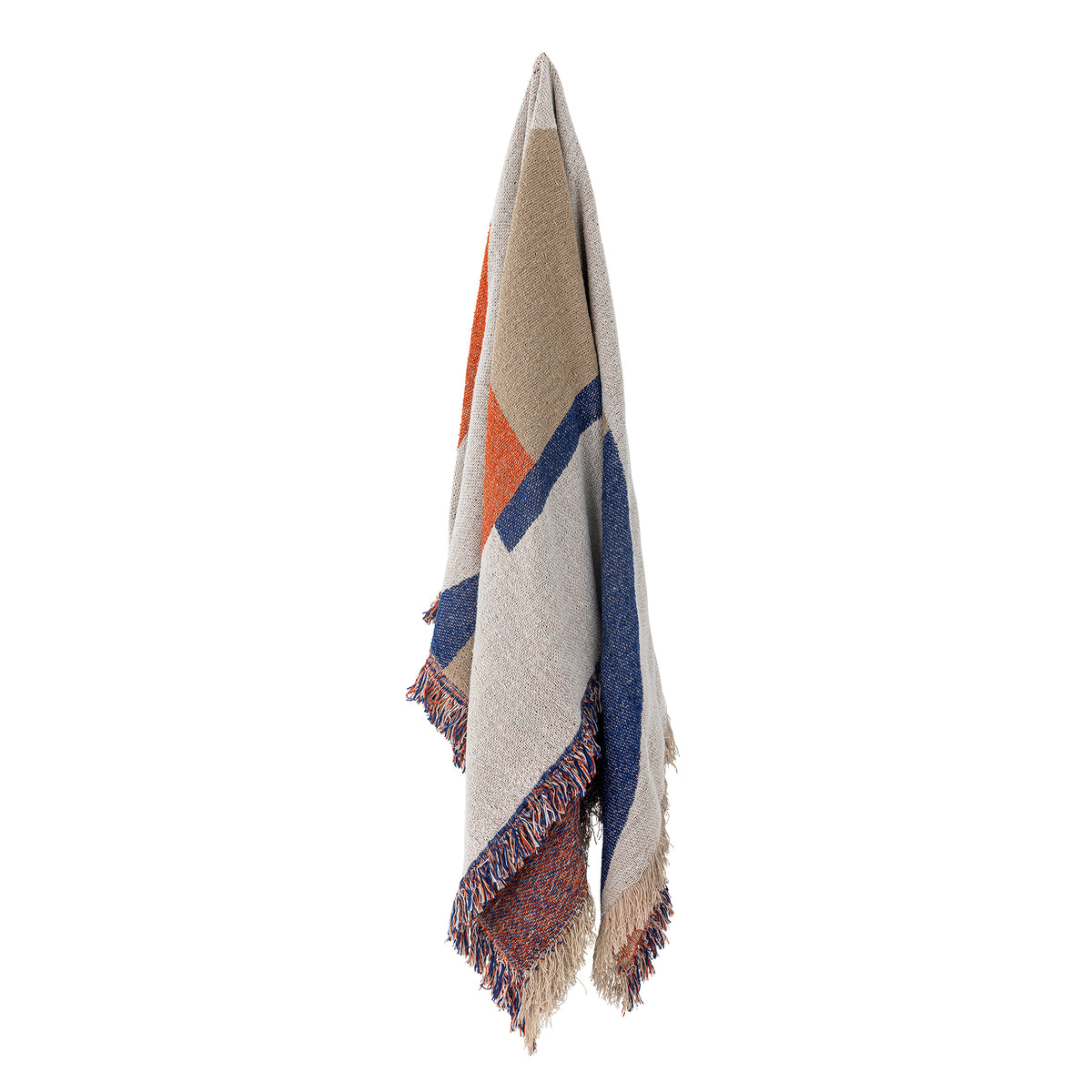 Clarita Decke – Bunt, Recycelte Baumwolle