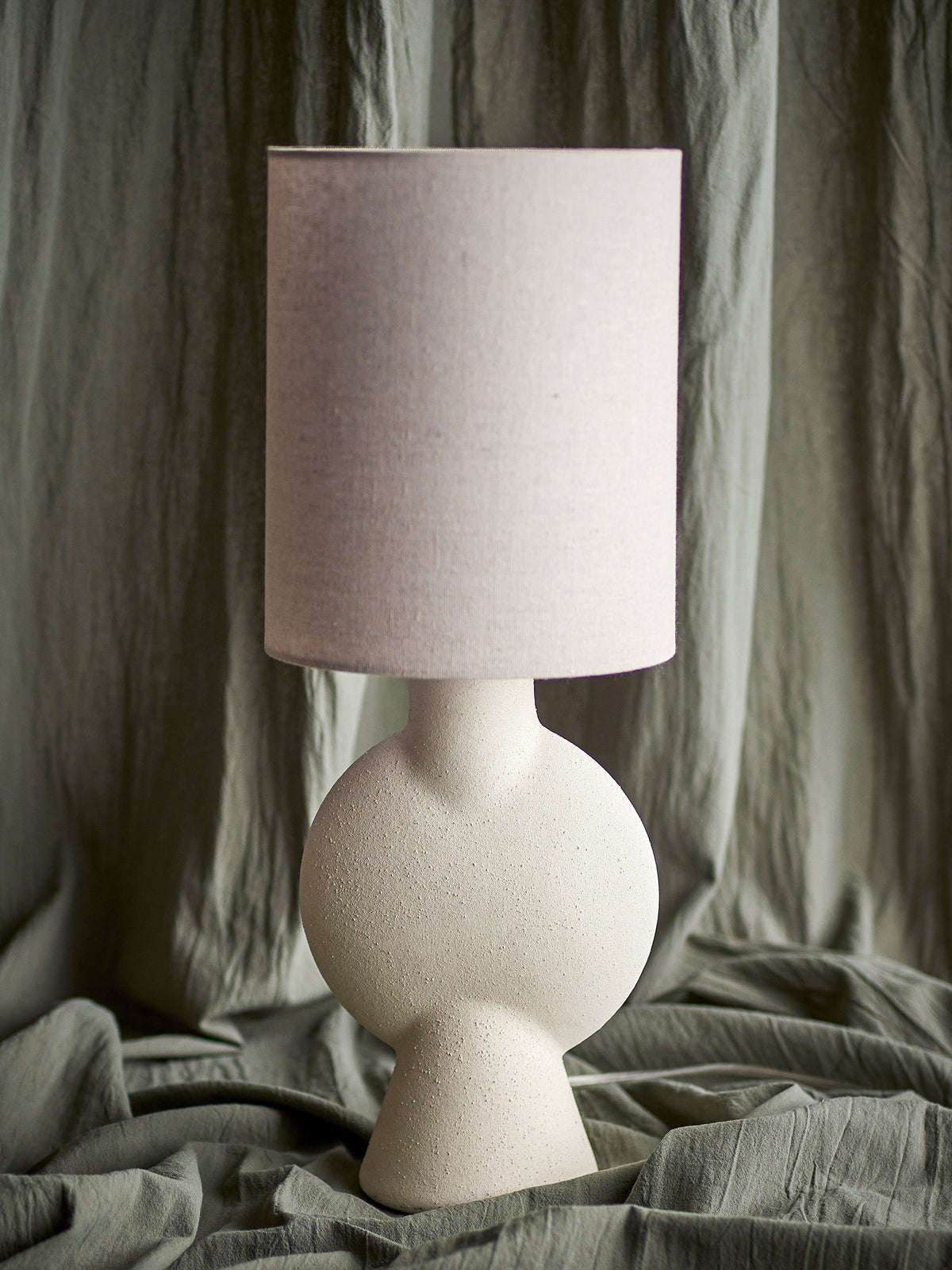 Sergio Tischlampe – Natur, Steingut