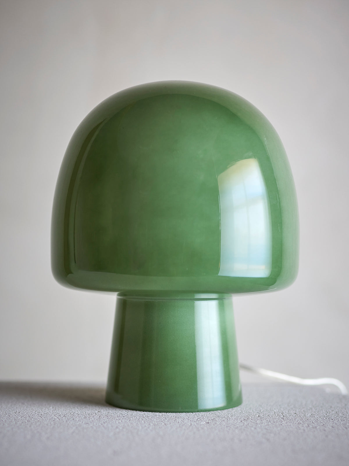 Paddy Tischlampe – Grün, Glas