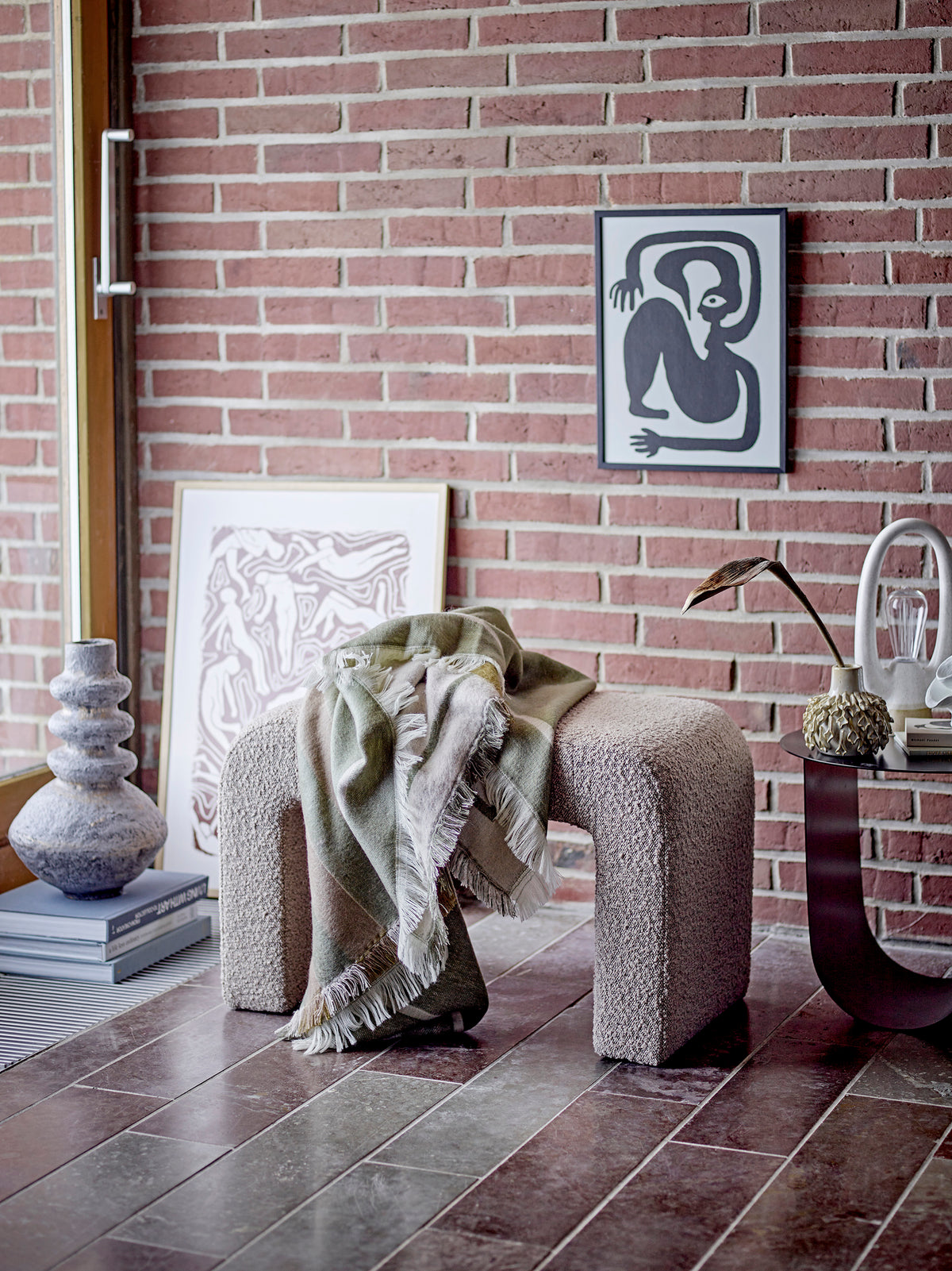 Bobbie Hocker – Natur, Polyester (Bouclé)