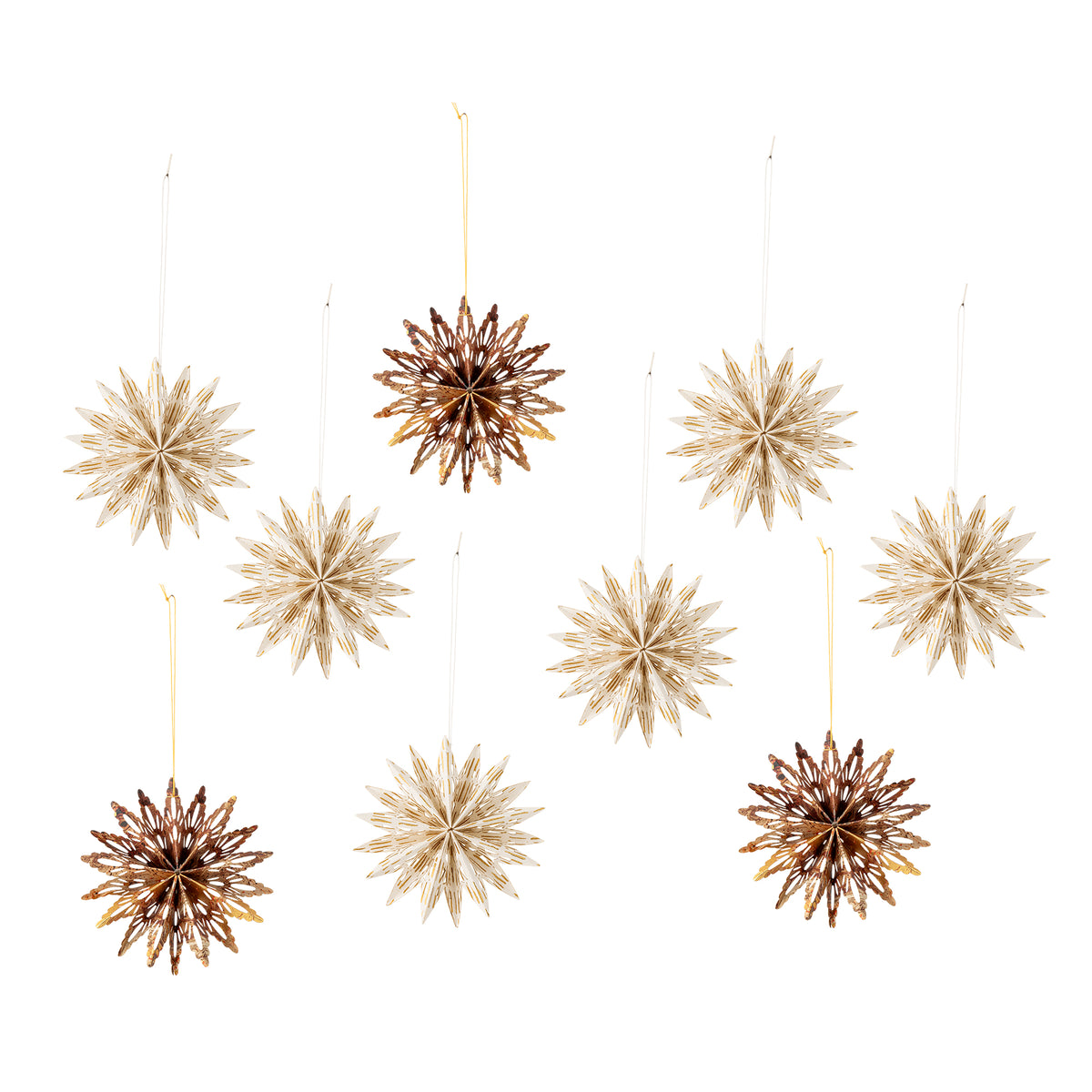 Star Weihnachtsanhänger – Natur, FSC® Mix, Papier Default Title