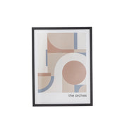Arches Bild mit Rahmen – Bunt, Kiefer Default Title