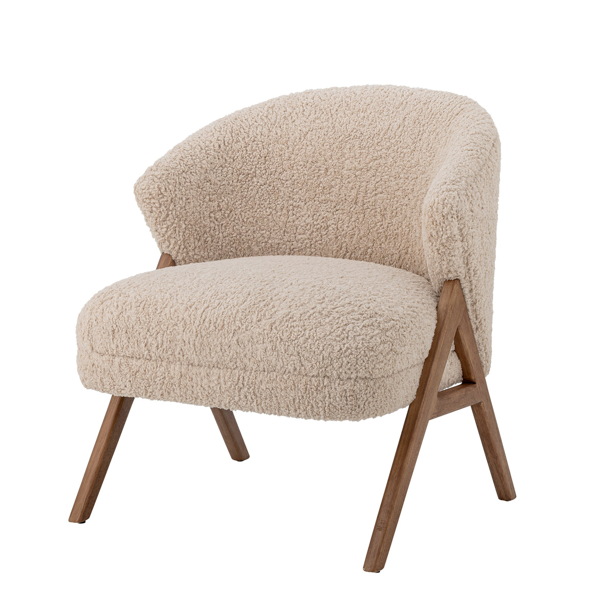 Camino Loungesessel – Natur, FSC® 100%, Gummibaumholz Default Title
