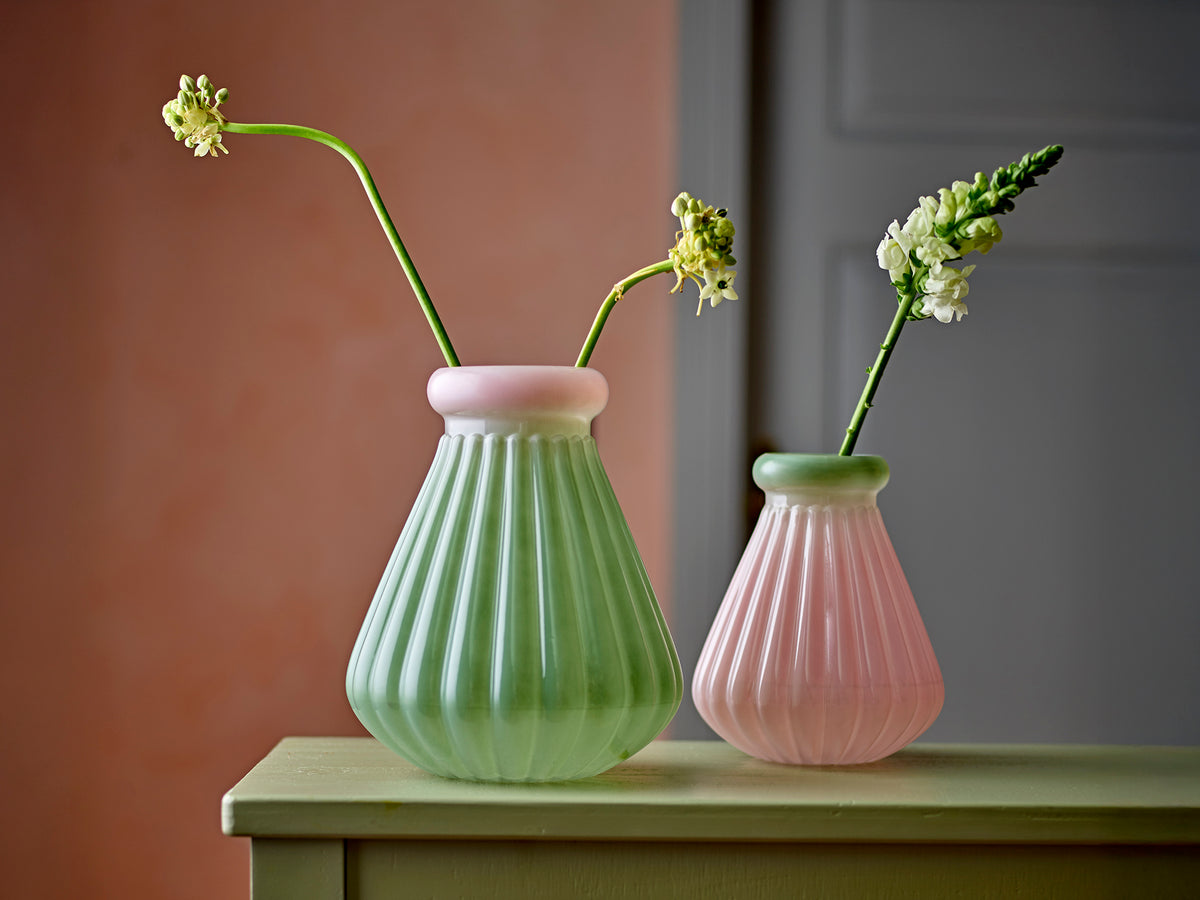 Judith Vase – Grün, Glas