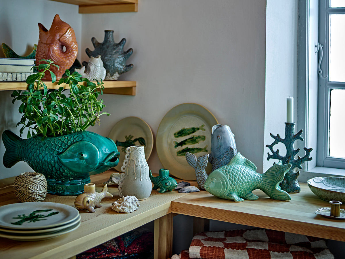 Harvey Vase – Braun, Steingut