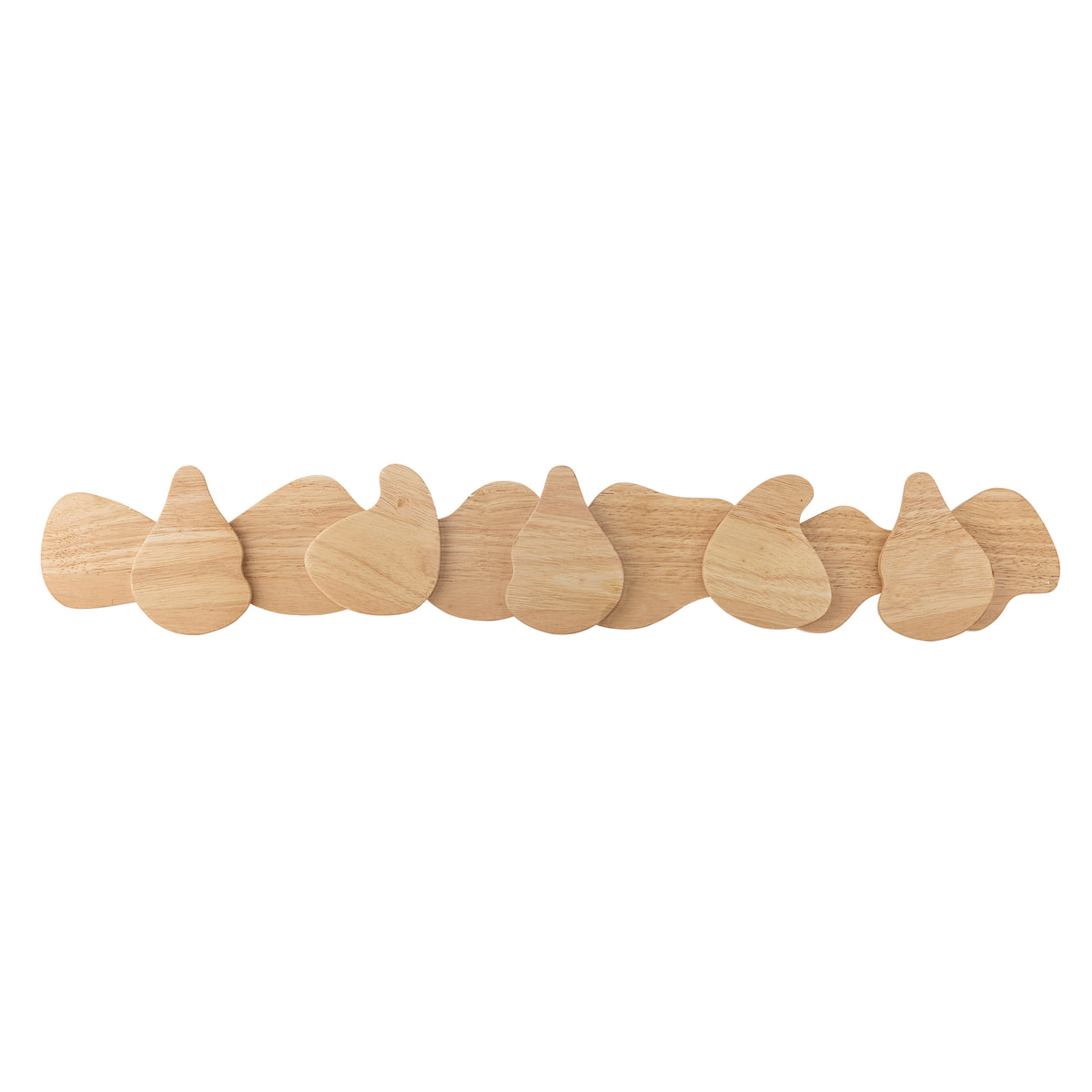 Ross Garderobe – Natur, Gummibaumholz Default Title