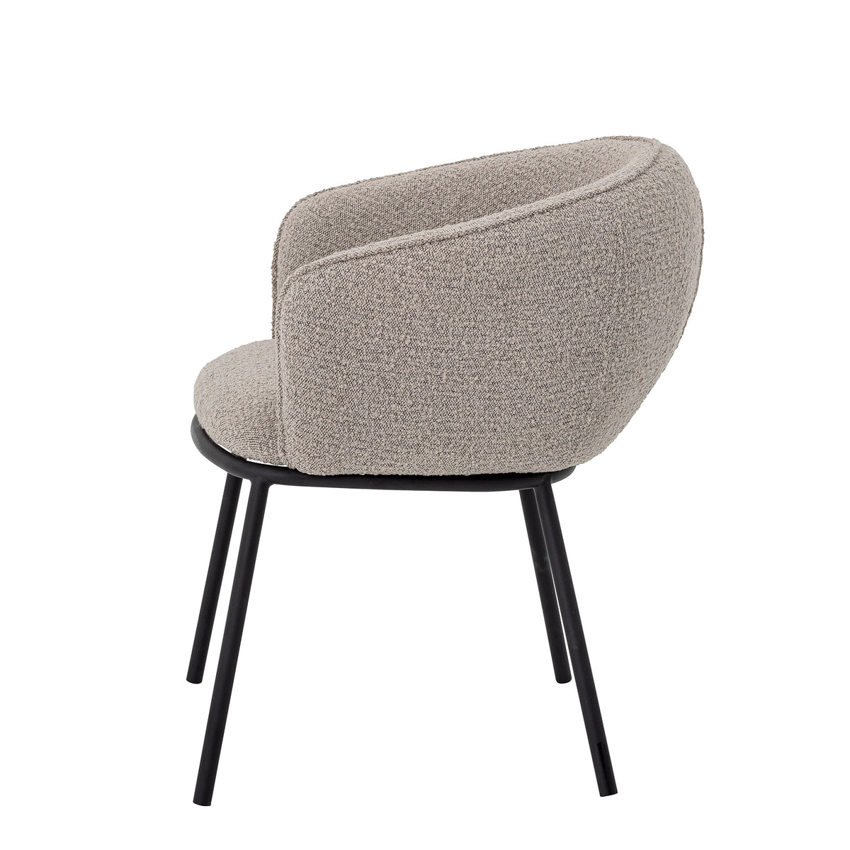 Cortone Esszimmerstuhl – Grau, Polyester