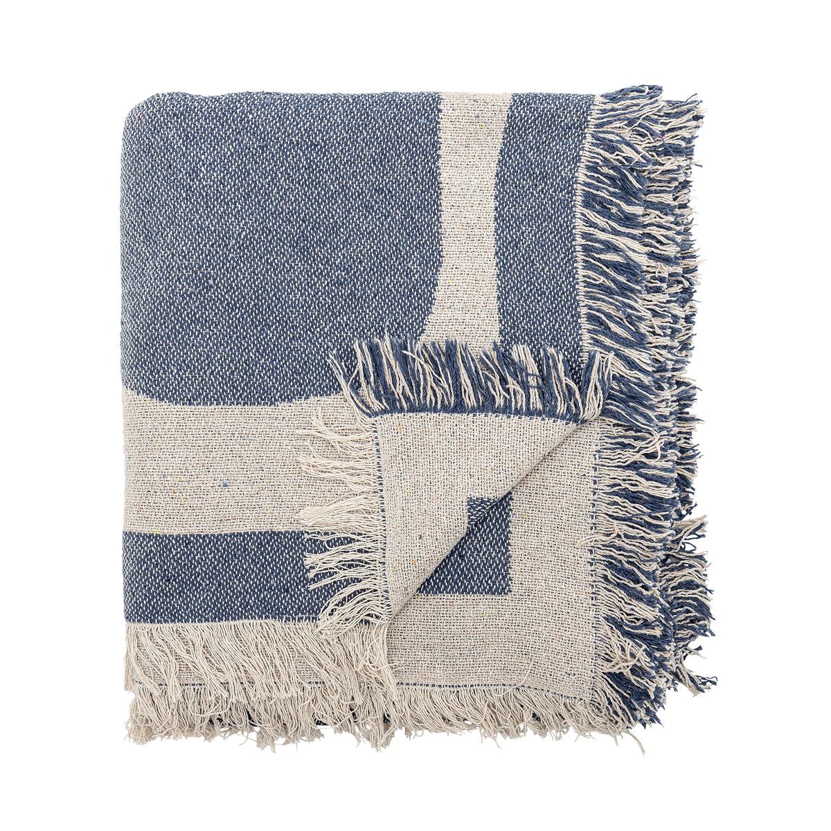 Ethan Decke – Blau, Recycelte Baumwolle Default Title
