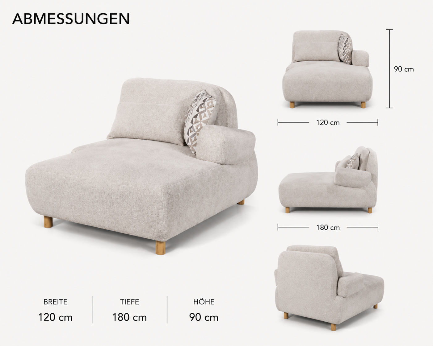 Lion Ecksofa Relaxmodul