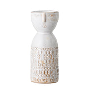 Embla Vase – Weiss, Steingut Default Title