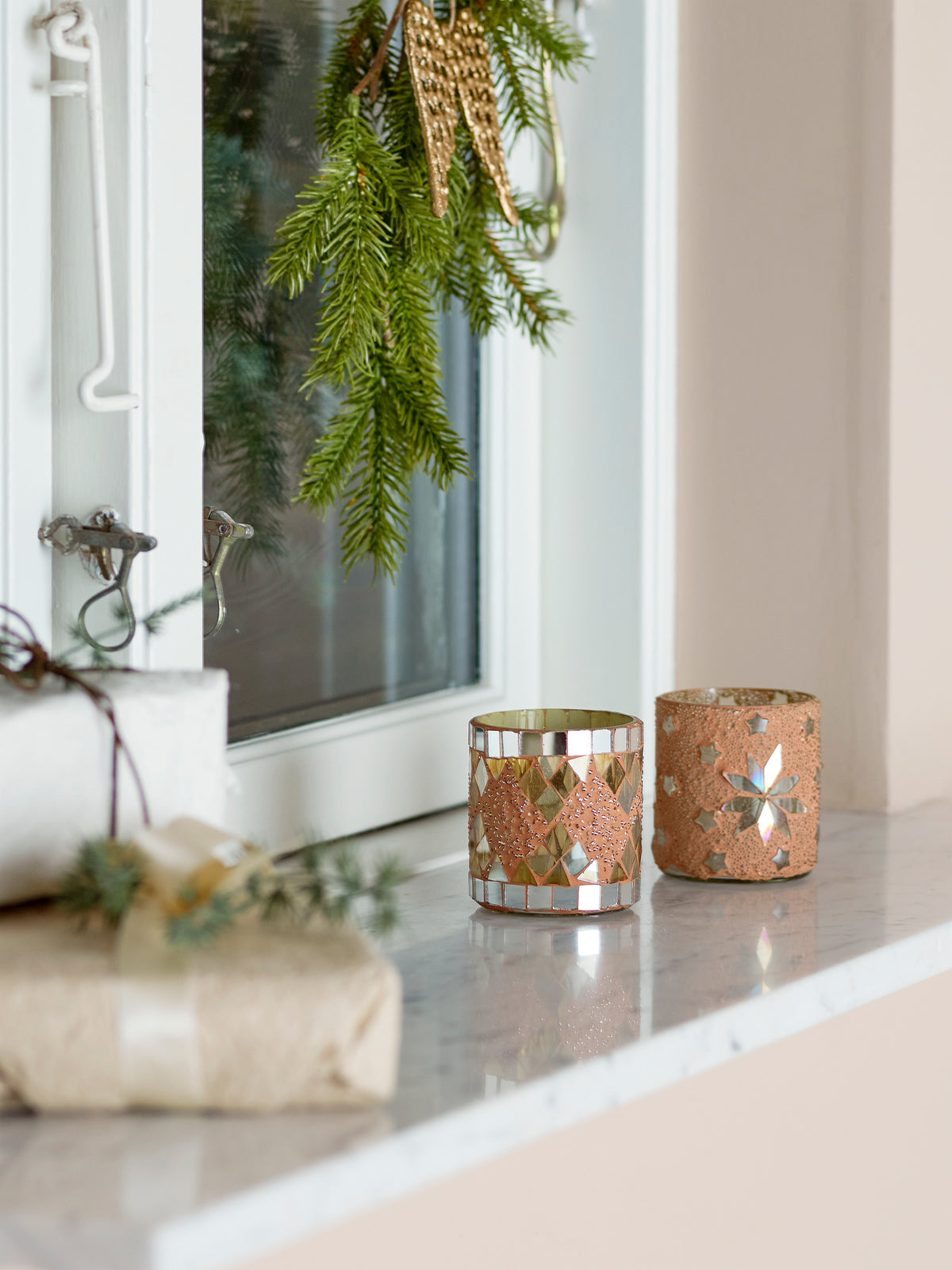 Miya Teelichthalter – Natur, Glas