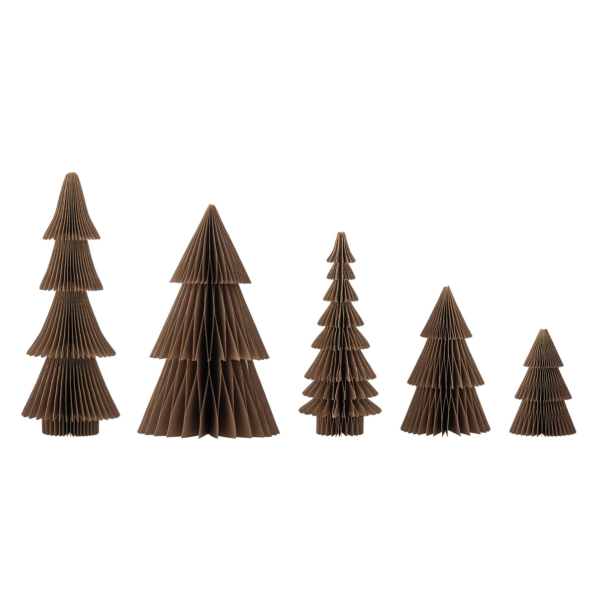 Milan Deko-Baum – Braun, FSC® Mix, Papier Default Title