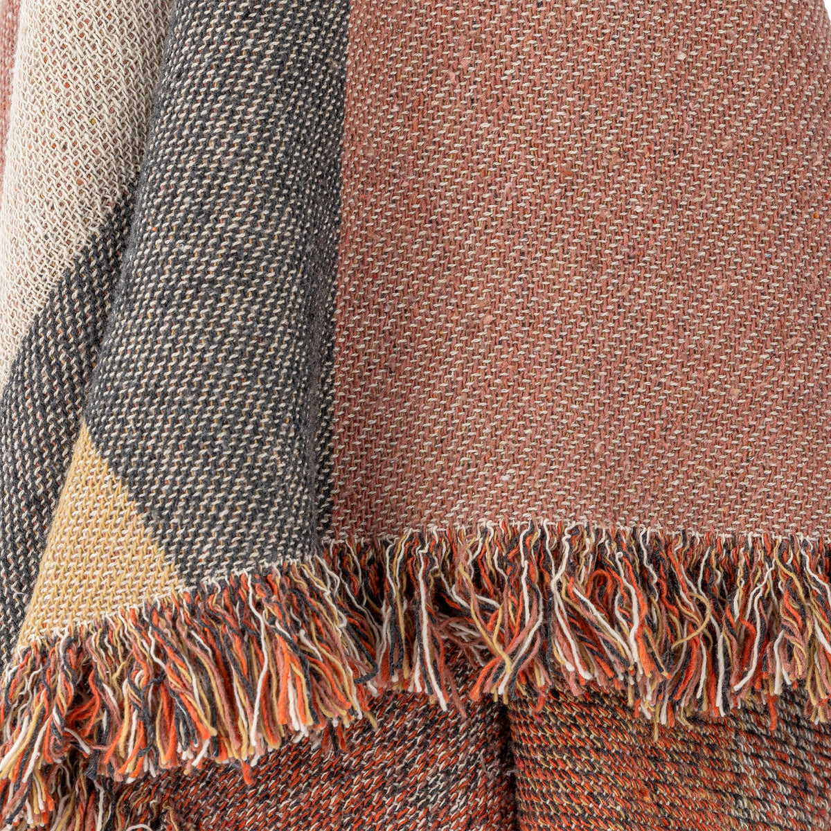 Arni Decke – Bunt, Recycelte Baumwolle