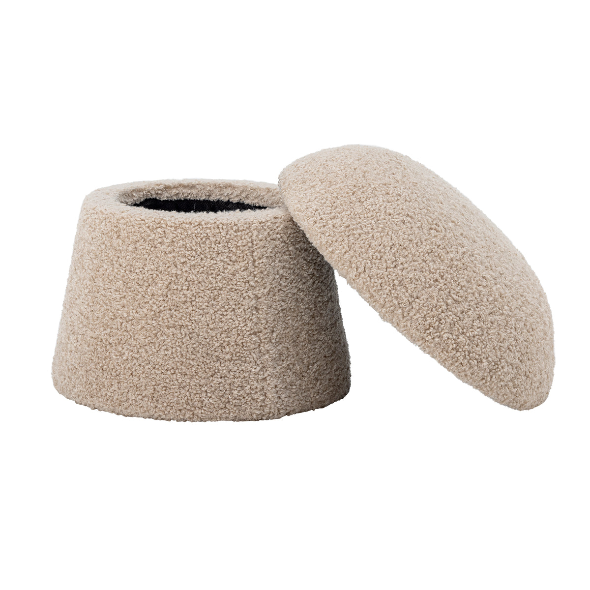 Bocca Pouf – Natur, Polyester