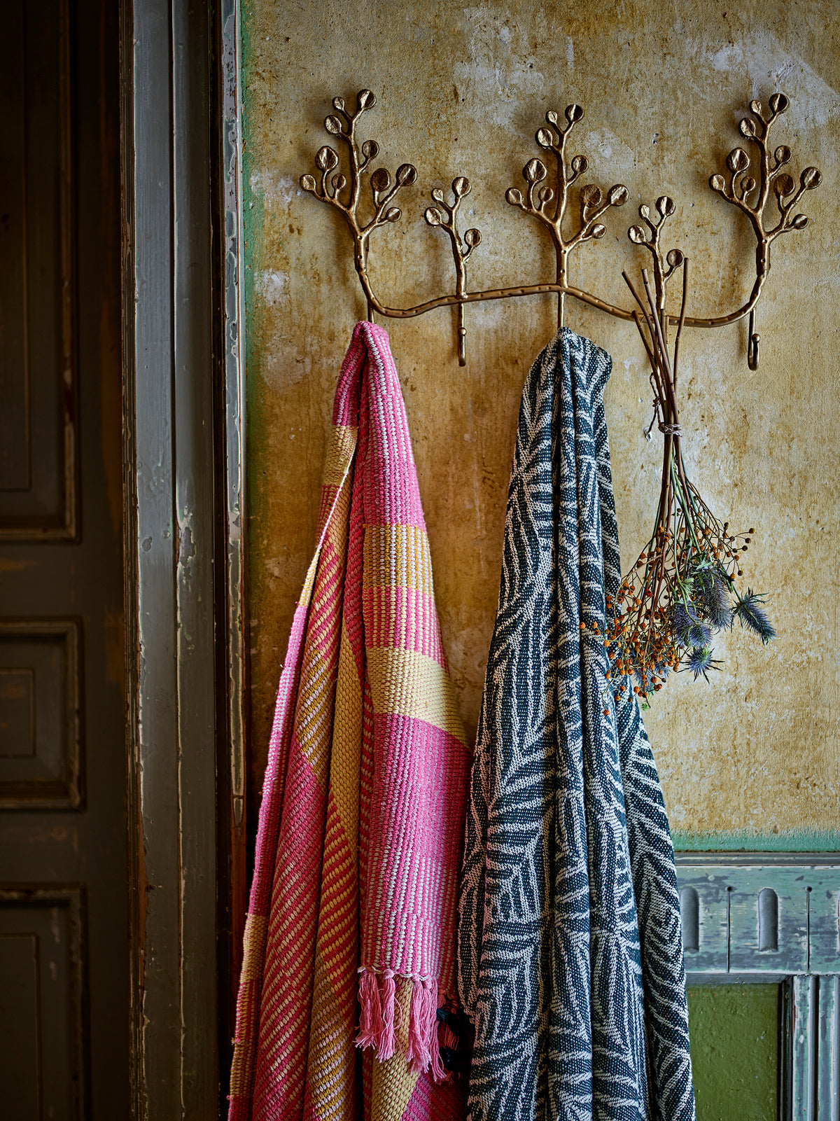 Padova Garderobe – Messing, Eisen