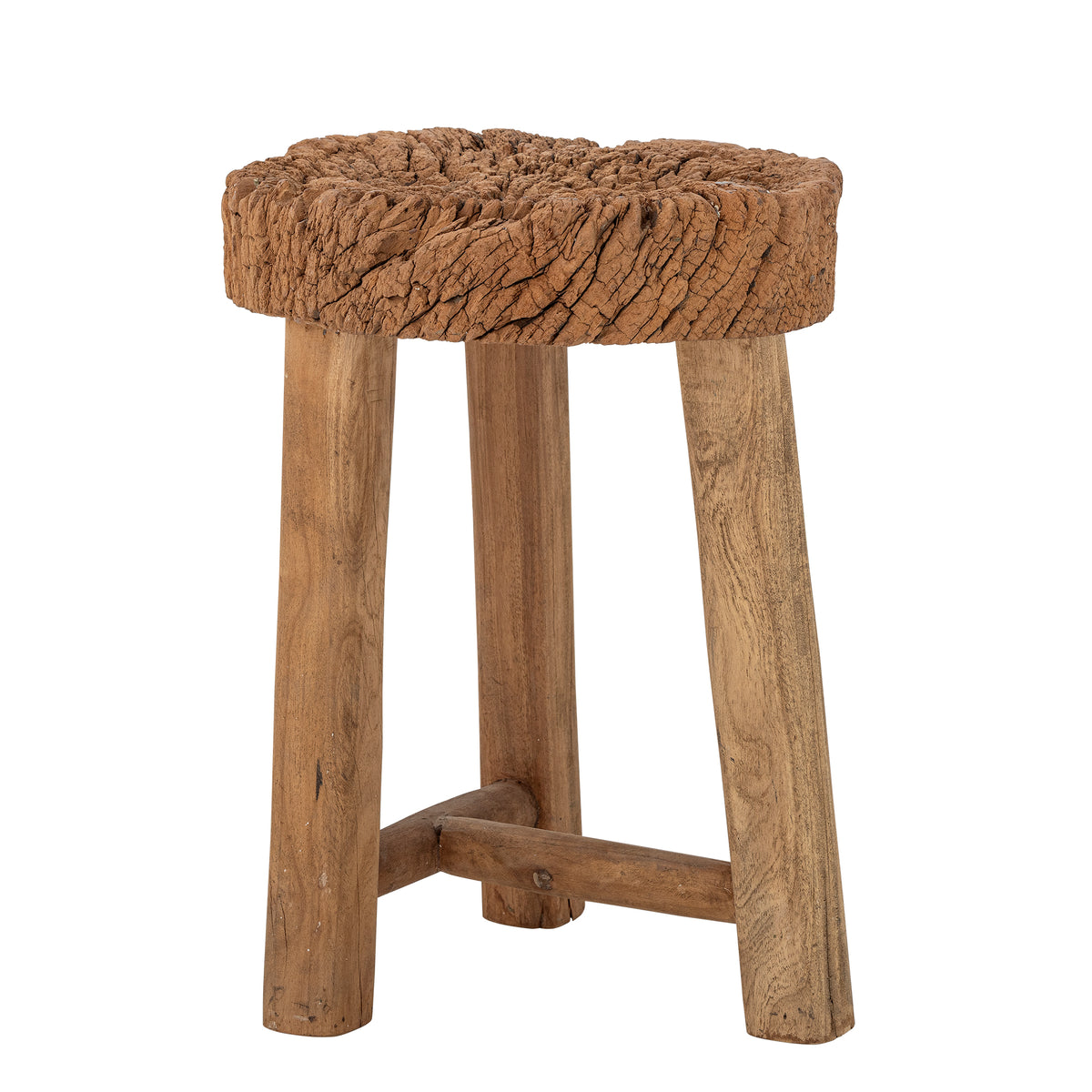 Delray Hocker – Natur, Recyceltes Holz Default Title