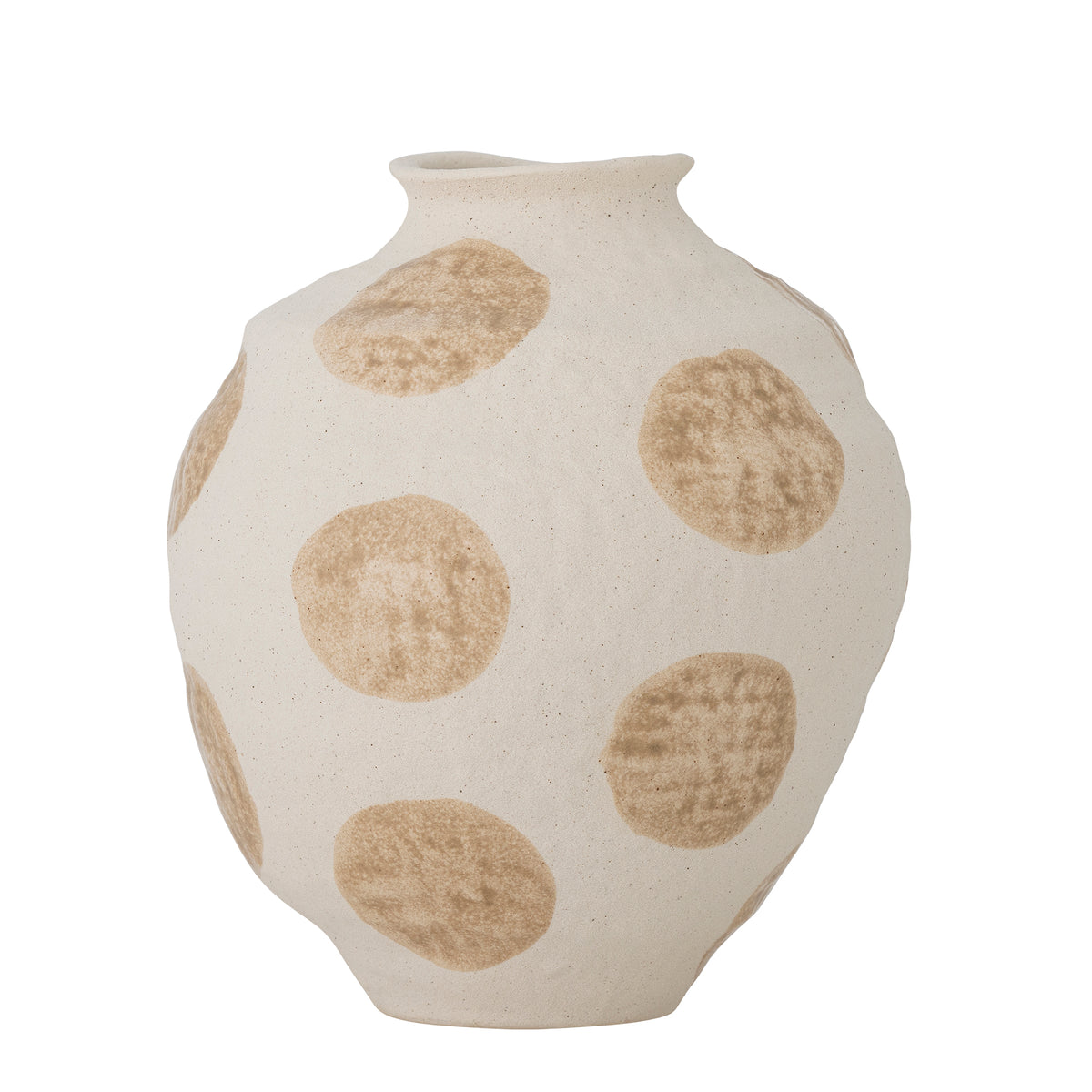 Byron Vase – Natur, Steingut Default Title