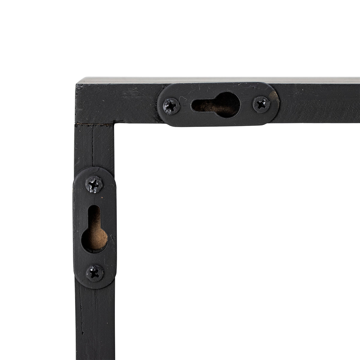 Olinn Regal – Schwarz, Tannenholz