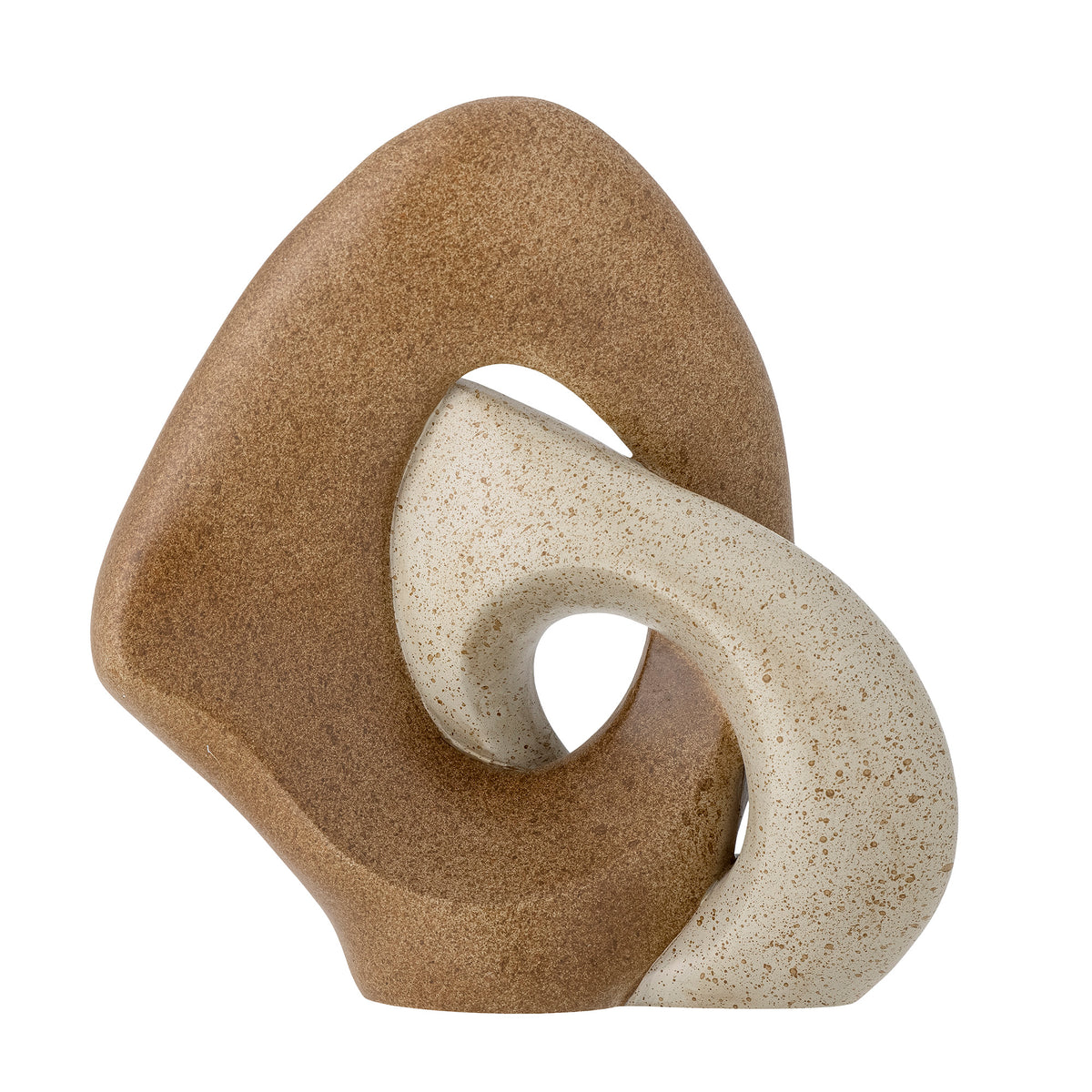 Esad Dekoobjekt – Braun, Polyresin Default Title