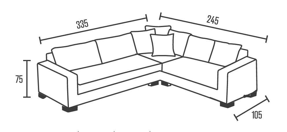Roda Ecksofa