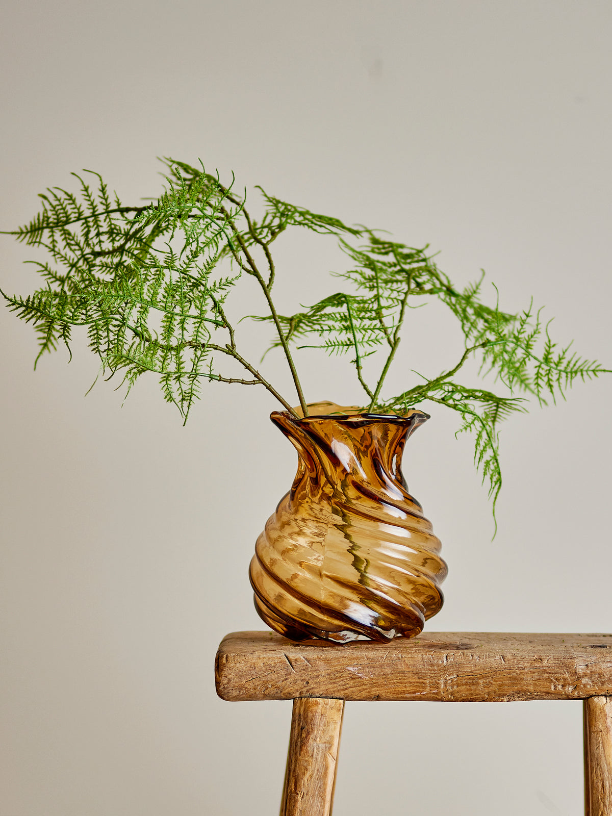 Rylo Vase – Braun, Glas