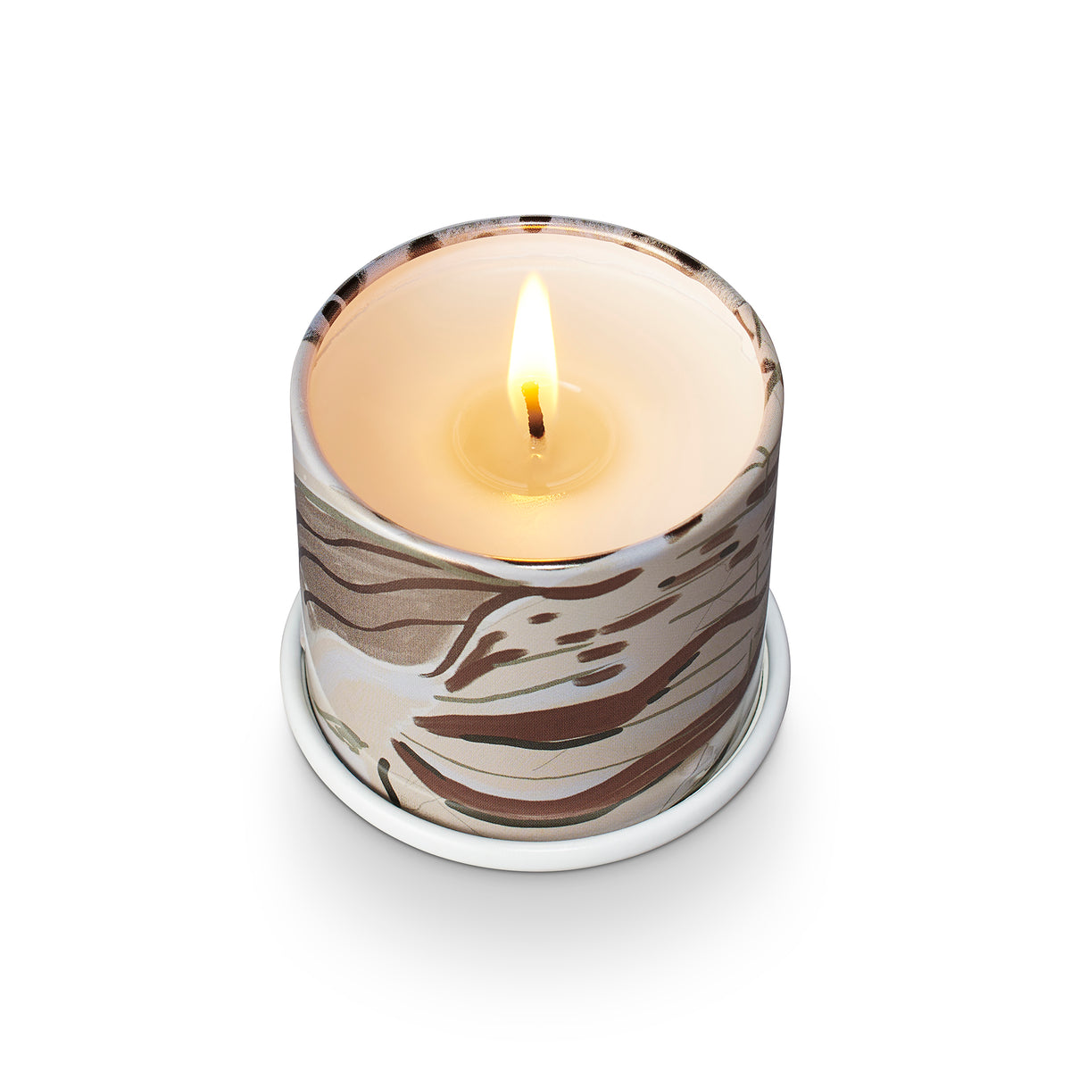 Driftwood Duftkerze (klein) – Weiss