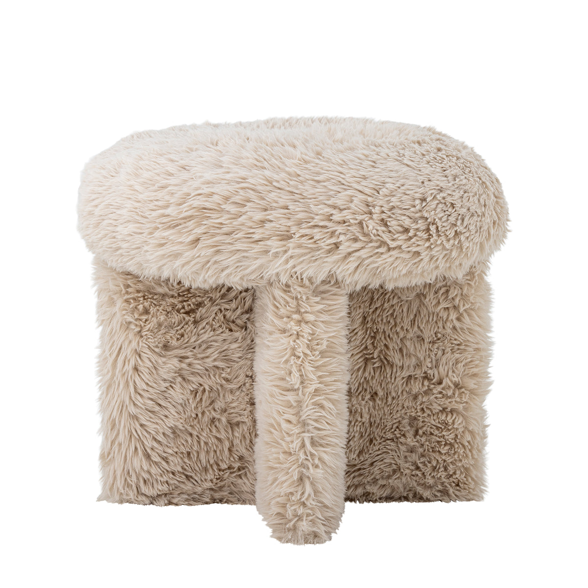 Frikka Pouf – Natur, Polyester